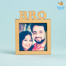 Load image into Gallery viewer, Bro Wooden Magnetic Photo Frame
