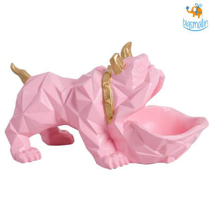 Bulldog Storage Table Ornament