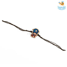 Load image into Gallery viewer, Captain America Wooden Rakhi
