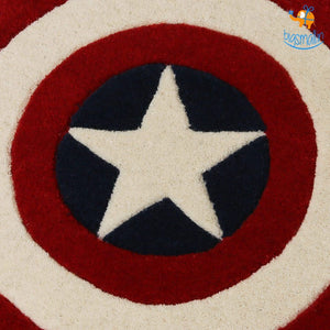 Captain America Shield Rug