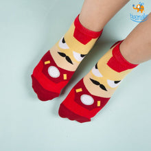 Load image into Gallery viewer, Iron Man Cartoon Socks
