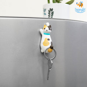 Cat Fridge Magnet with Hook