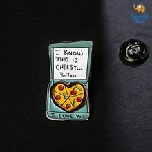 Load image into Gallery viewer, Cheesy Love Lapel Pin
