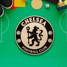 Load image into Gallery viewer, Chelsea Engraved Wooden Crest
