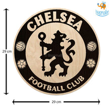 Load image into Gallery viewer, Chelsea Engraved Wooden Crest
