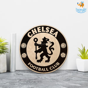 Chelsea Engraved Wooden Crest