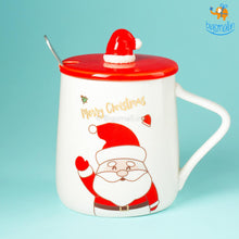 Load image into Gallery viewer, Christmas Mug With Lid &amp; Spoon
