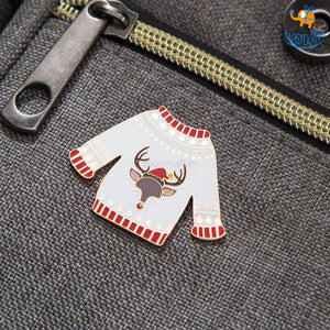 Christmas Sweater Lapel Pin