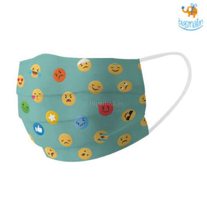 Emojis Cotton Mask With Filter