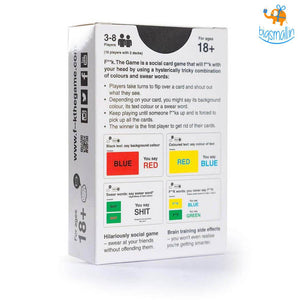 F**k The Game Playing Cards