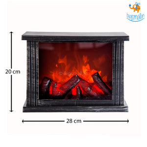 Animated Fireplace LED Lamp