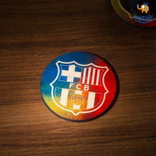 Load image into Gallery viewer, Barcelona Wooden Coasters - Set of 4
