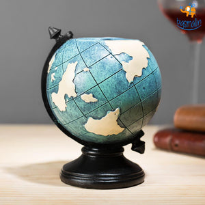 Globe Resin Stationery Holder - Hand painted