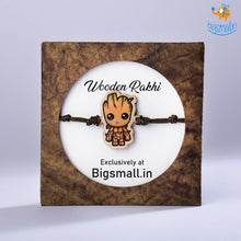 Load image into Gallery viewer, Avengers Wooden Rakhi
