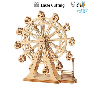 3D Wooden Puzzle - Ferris Wheel