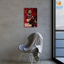Load image into Gallery viewer, Footballer Printed Wooden Poster
