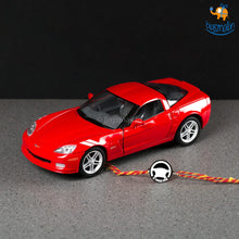 Load image into Gallery viewer, Car Bhai Rakhi Gift Set
