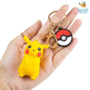 3D Pokemon Keychain