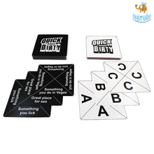 Load image into Gallery viewer, Quick And Dirty Party Card Game
