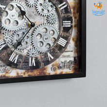 Load image into Gallery viewer, Retro Gear Wall Clock
