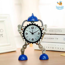 Load image into Gallery viewer, Robot Desk Alarm Clock
