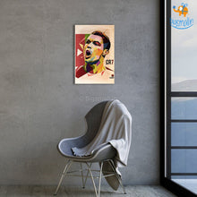 Load image into Gallery viewer, Footballer Printed Wooden Poster
