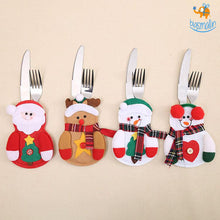 Load image into Gallery viewer, Christmas Cutlery Cover - Pack Of 4
