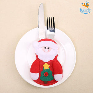 Christmas Cutlery Cover - Pack Of 4