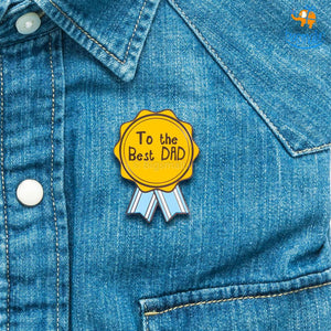 Best Dad Lapel Pin