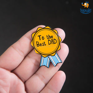 Best Dad Lapel Pin