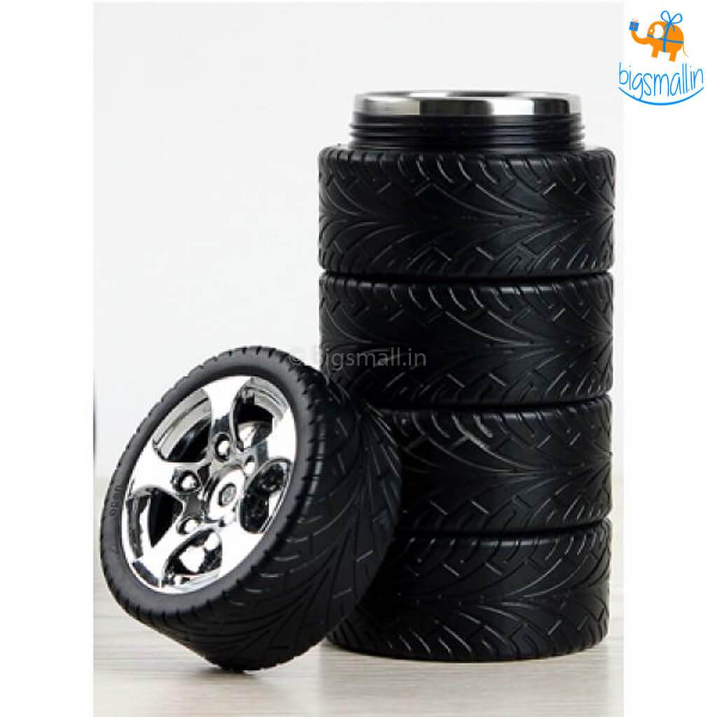 3D Tyre Hot & Cold Flask