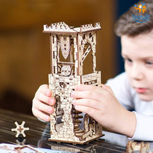 Load image into Gallery viewer, Ugears Archballista Tower Mechanical Model
