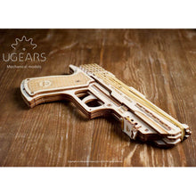 Load image into Gallery viewer, Ugears  Handgun Mechanical Puzzle
